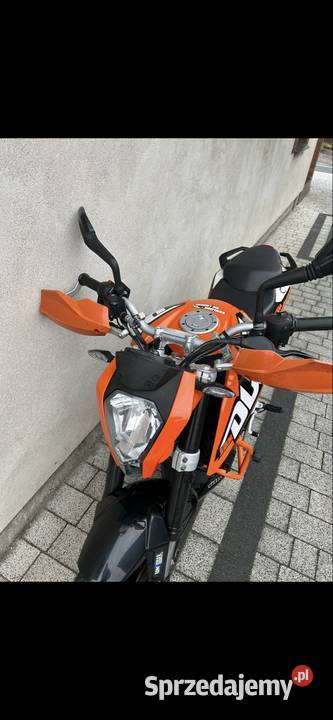 KTM duke 125 sportowy Żelazków