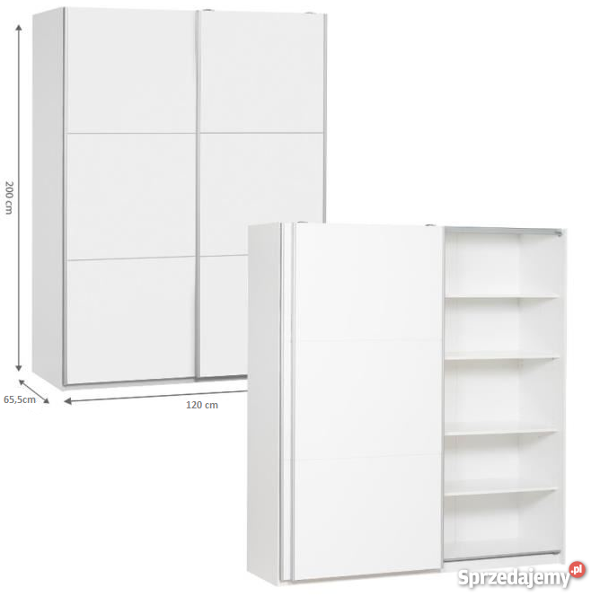 szafa Nowa Maxi z lustrem bez super