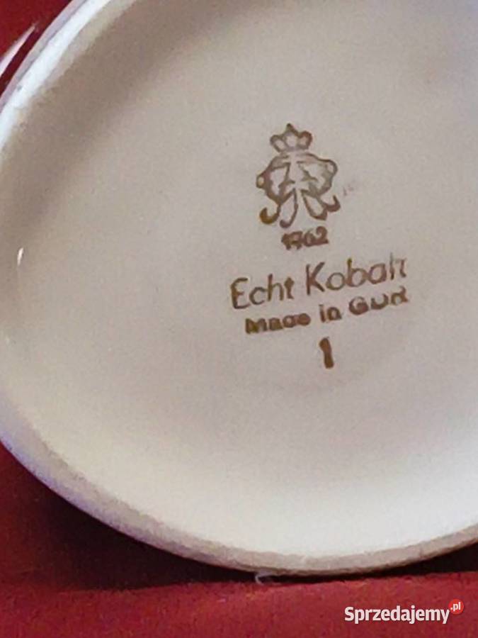 Para wazonów porcelanowych Echt Kobalt Made in Chorzew