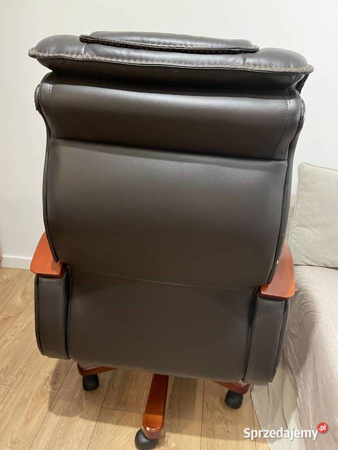 Fotel skórzany rozkładany Lublin
