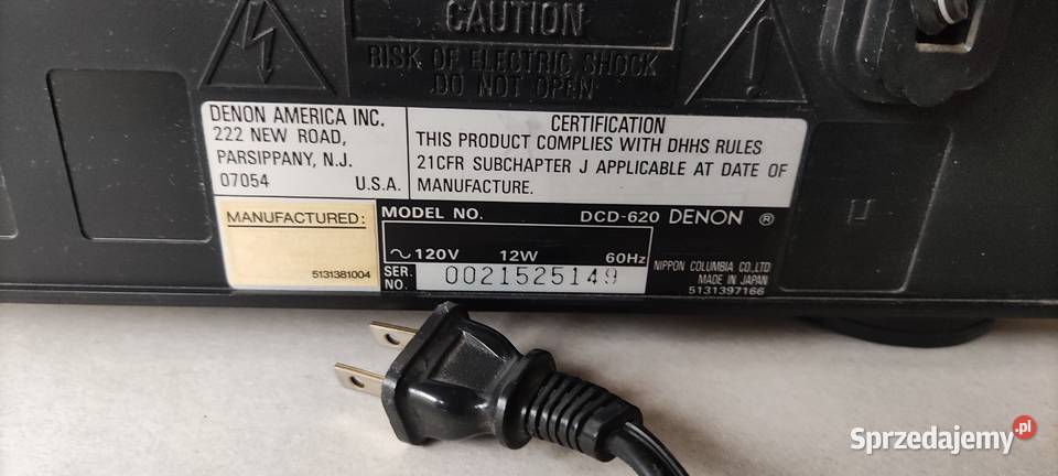 Odtwarzacz CD Denon DCD620 Warszawa
