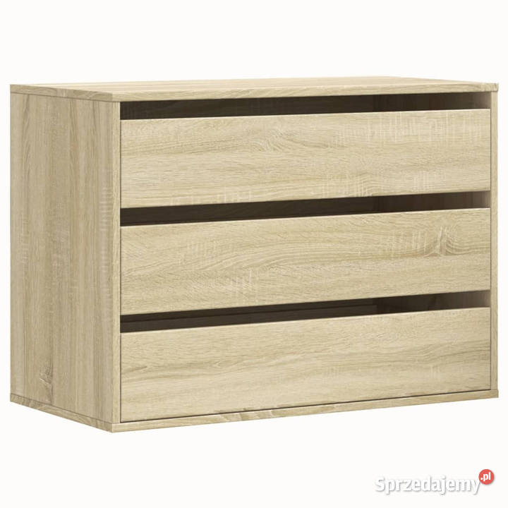 Komoda dąb sonoma 80x41x58 materiał Warszawa