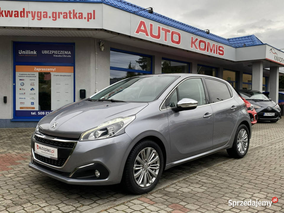 Peugeot 208 12 82 Niski przebiegNaviTempomat I Hatchback Tarnowskie Góry