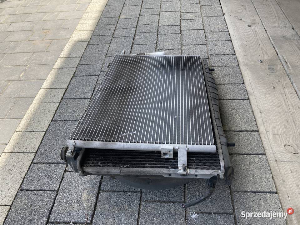Chevrolet Lacetti 14 16V chłodnica i skraplacz