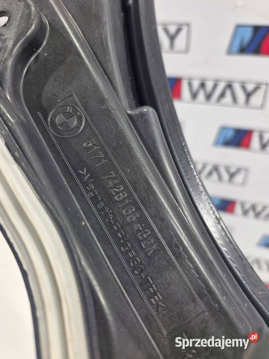 BMW 3 G20 G21 OSŁONA ŚCIANKA GRODZIOWA CZOŁOWA