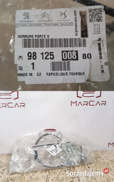 PEUGEOT 207 208 ZAMEK DRZWI LEWY PRZÓD Pleszew