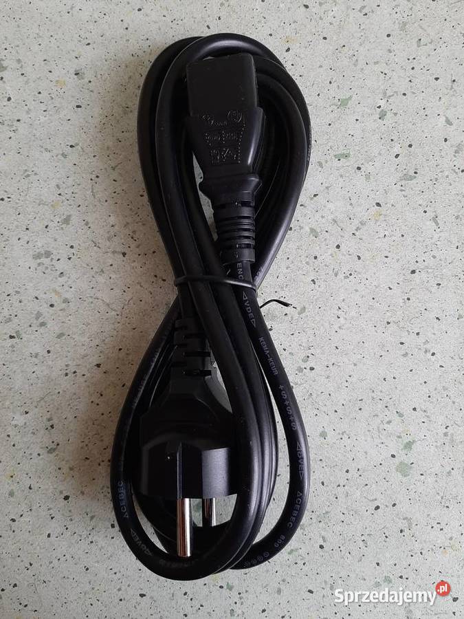 Kabel zasilający do komputera stacjonarnego Kielce
