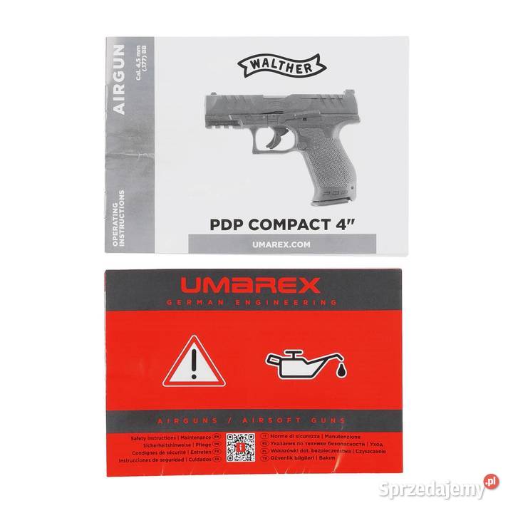 Pistolet wiatrówka Walther PDP Compact 4 45 mm Warszawa sprzedam