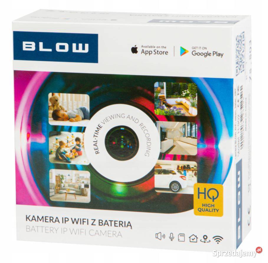 MINI KAMERA szpiegowska WIFI IP Wewnętrzna 2MP Białystok