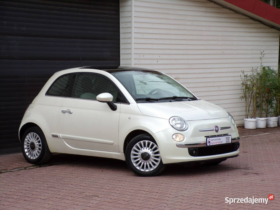 Fiat 500 BiałaPerła Gwarancja 2012r I 2007 Hatchback Mikołów sprzedam
