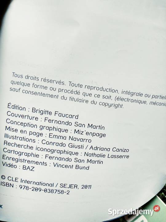 Pixel francuski antykwariat szkolny książki