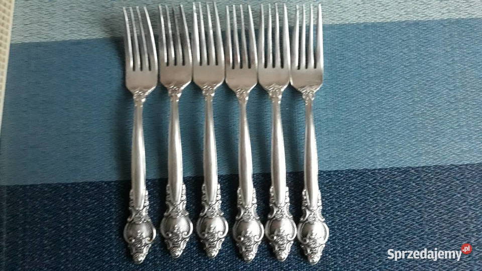 Widelce plateryposrebrzane 6Sprzedam