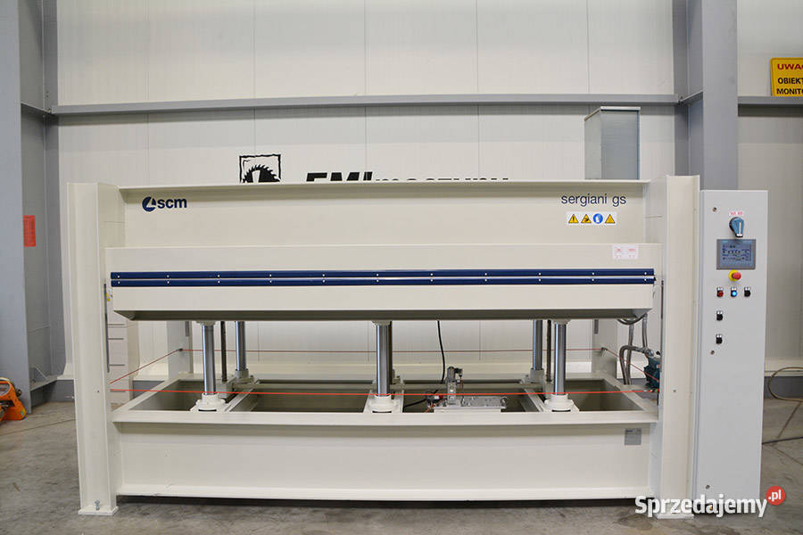 6505 PRASA HYDRAULICZNA SCM SERGIANI GS 6095 Biertowice