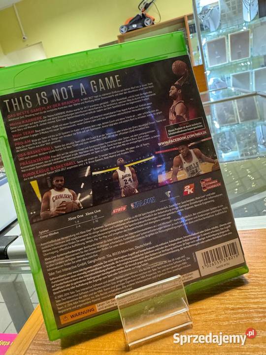 Gra NBA2K17 Microsoft Xbox One warmińsko-mazurskie Elbląg