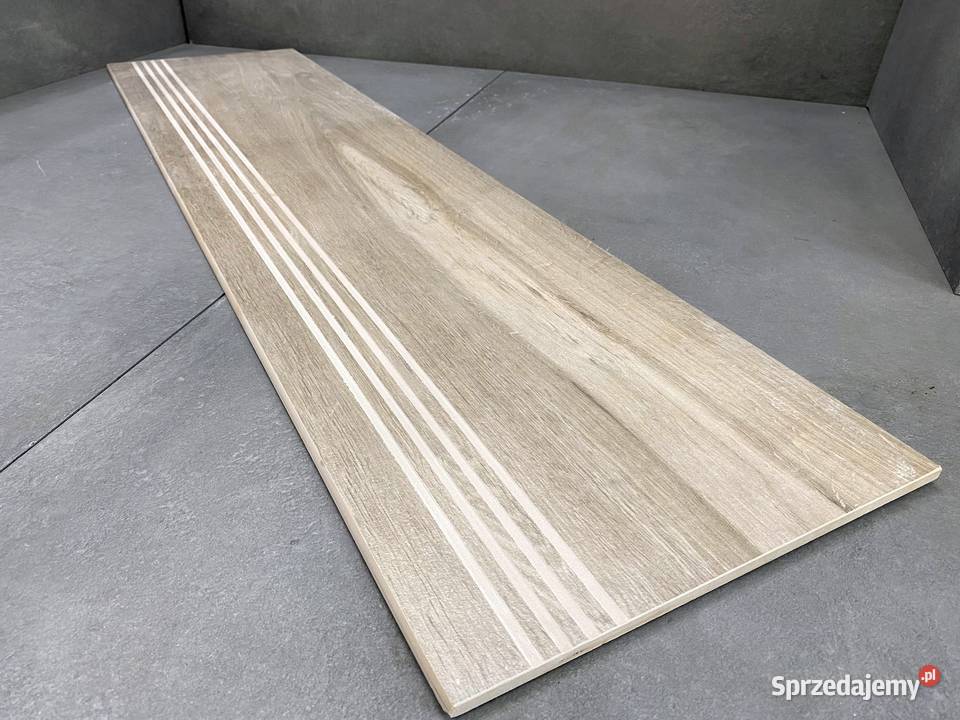 Schody z płytek z drewna stopnice 100x30 DESKA z Łask sprzedam