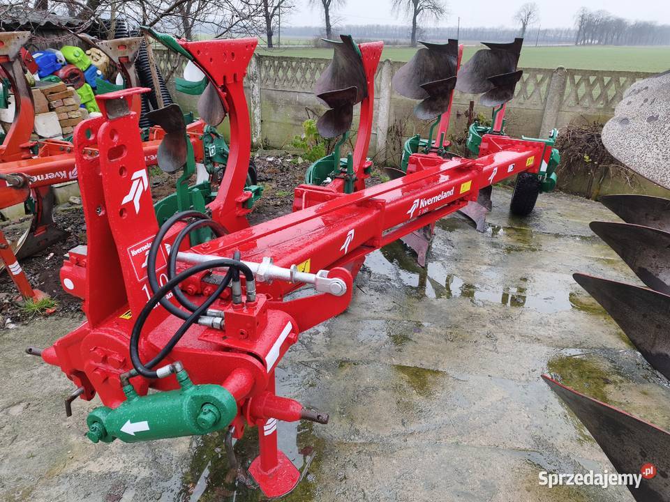 Pług kverneland F 160 4 skibowy resor Borek Wielkopolski