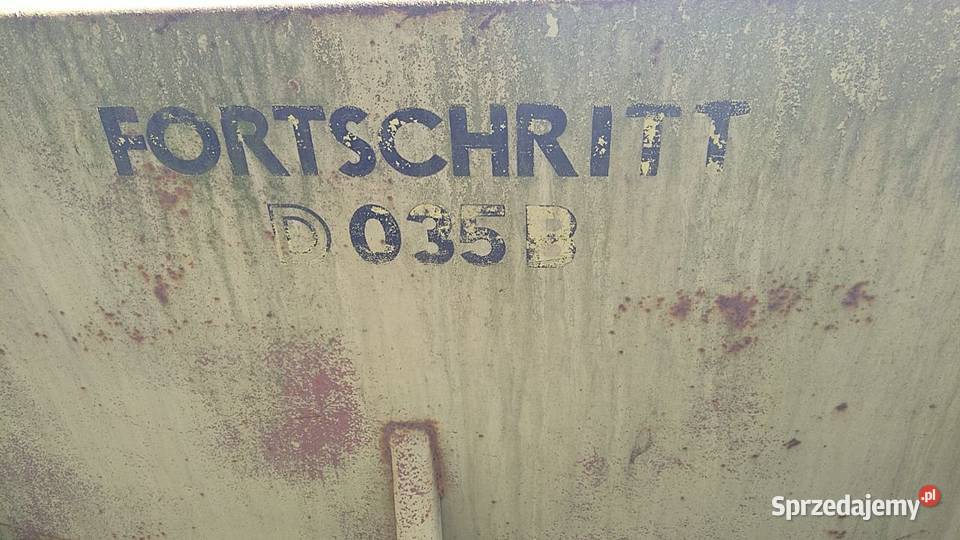 Rozsiewacz do wapna Fortschritt D 035B Gustrower Prądocin