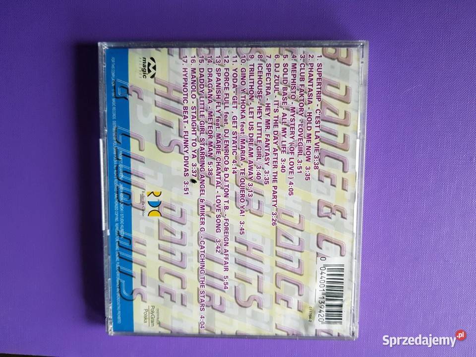 Various Dance Club Hits 1 unikat edycja CD