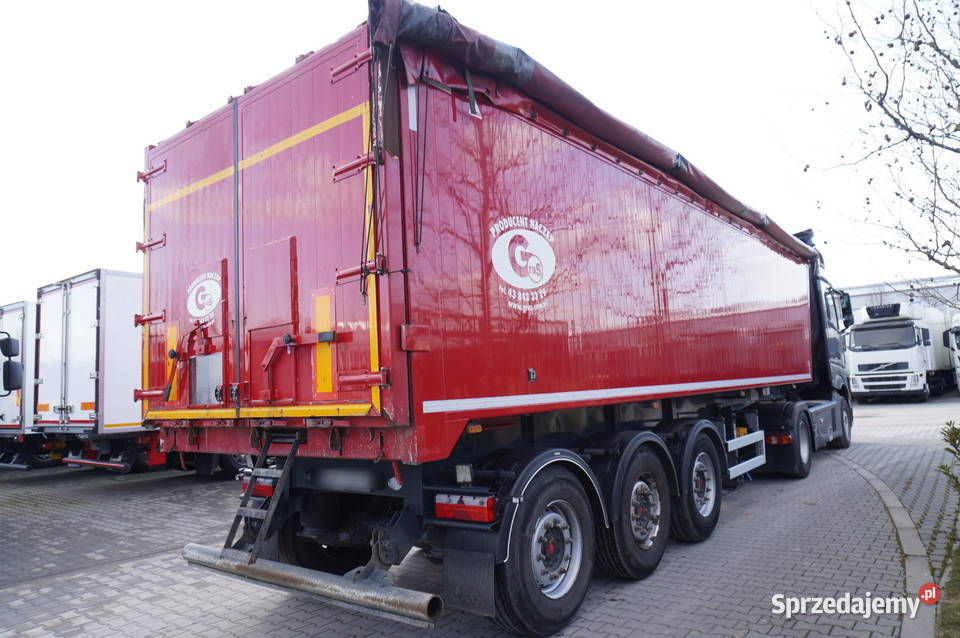 Naczepa wywrotka Gras GS 355t 48 m3 2022 3 Kraków sprzedam