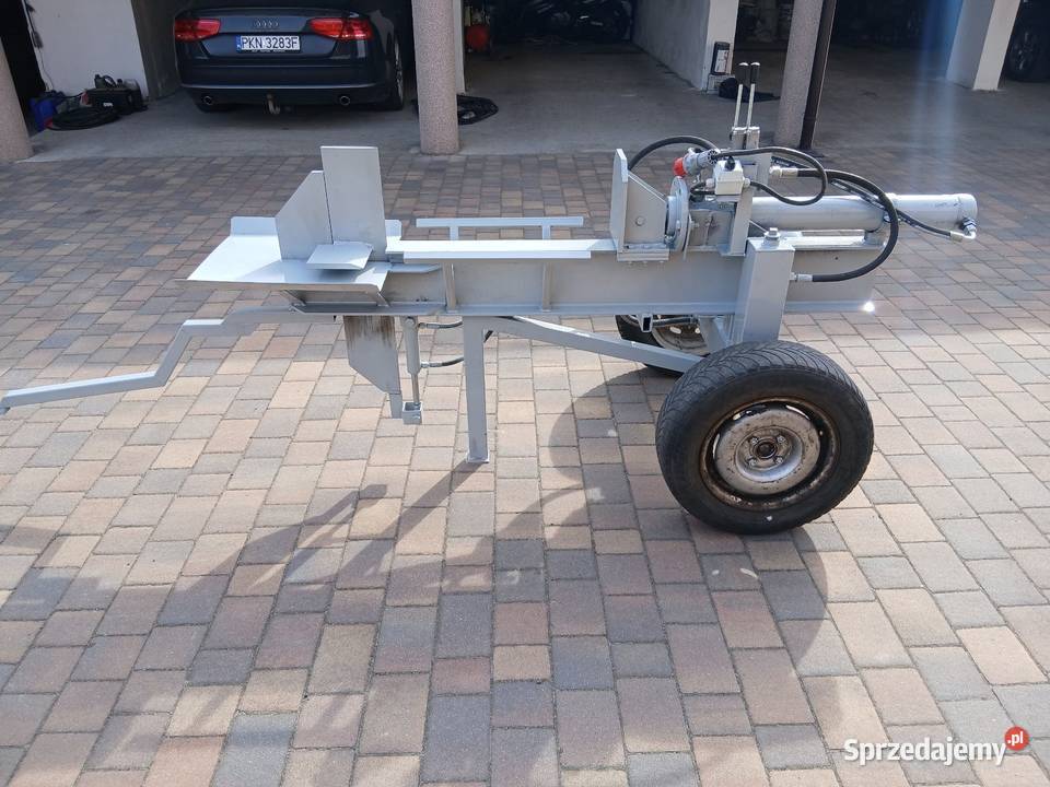 NOWA Łuparka do drewna hydrauliczna swider rębak nieuszkodzony