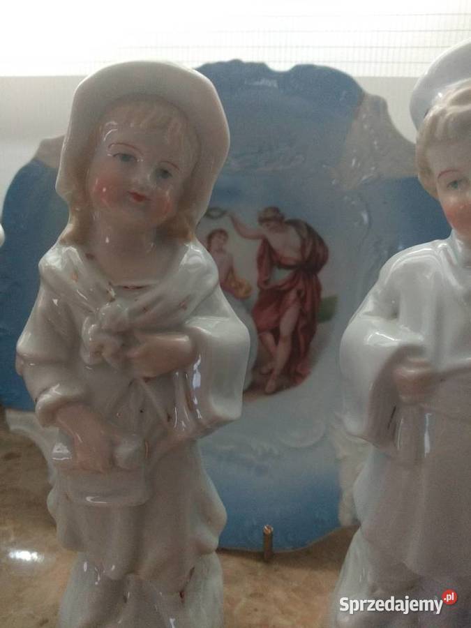 Para porcelanowych figurekSecesja