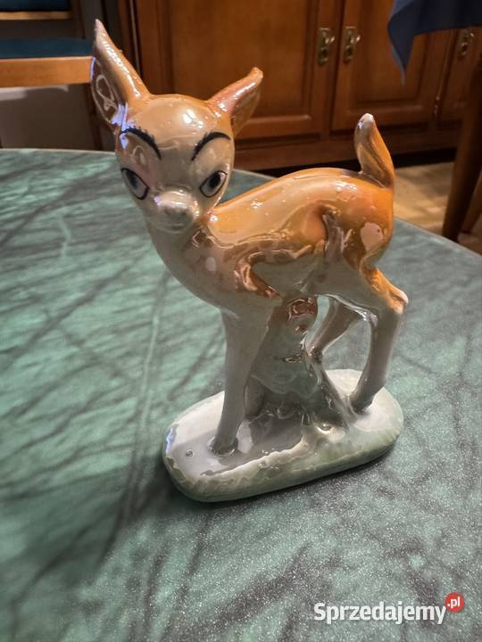 Figurka z porcelany z czasów PRL lata 60te