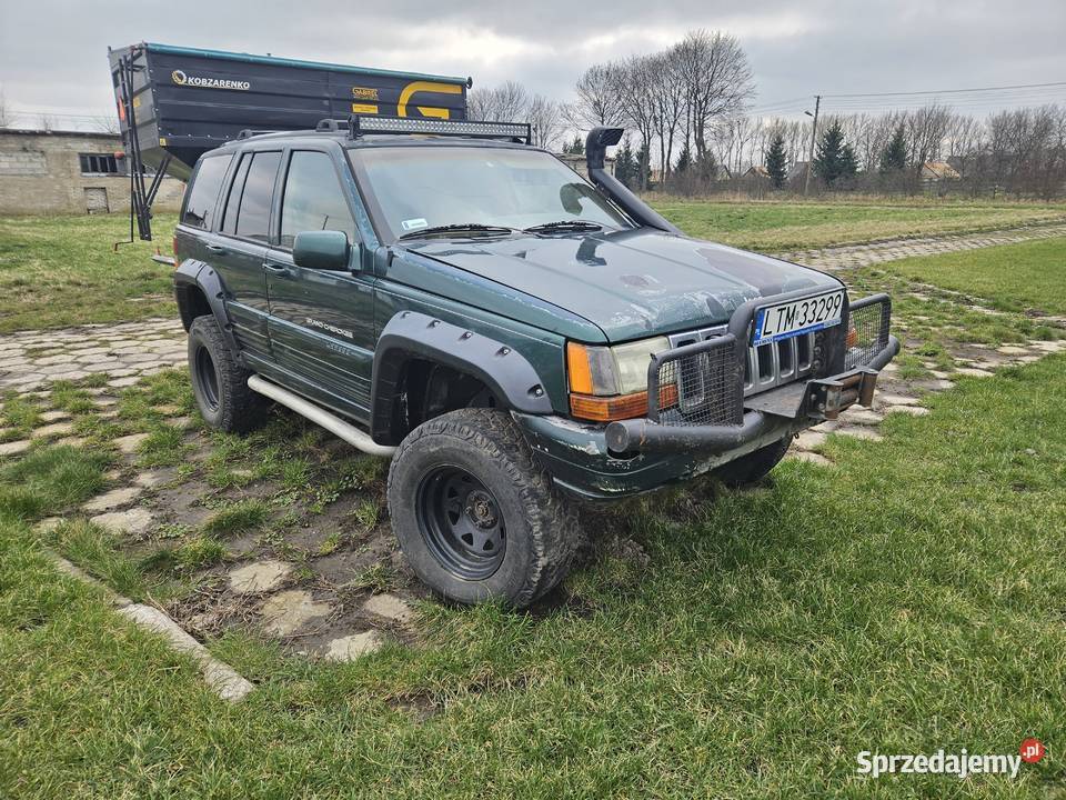 Jeep Grand cheeroke ZJ podniesiony offroad 5200cm3 lubelskie