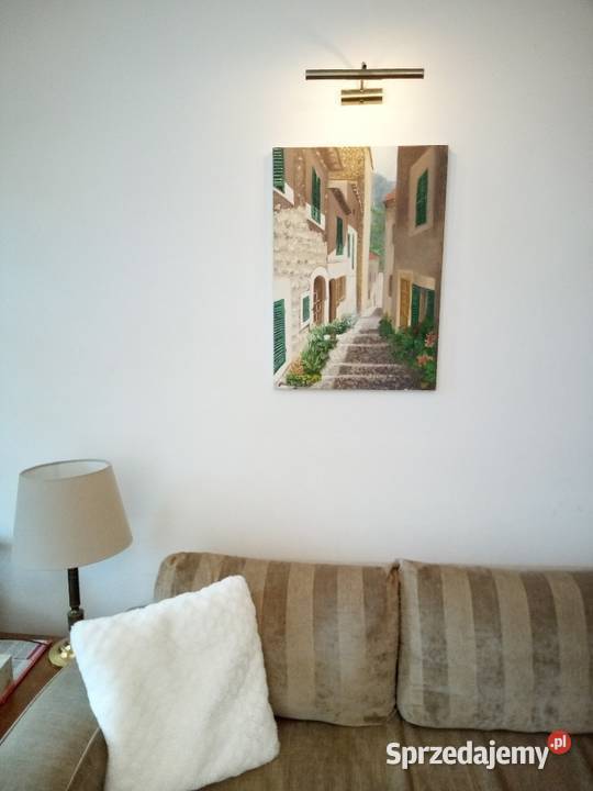 uliczka włoska obraz olejny 50X70 Poznań
