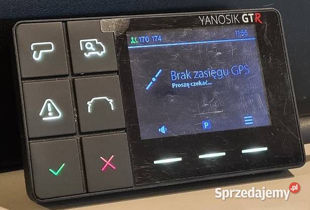 Yanosik GTR naprawa brak sygnału gps resetuje kujawsko-pomorskie Tuchola