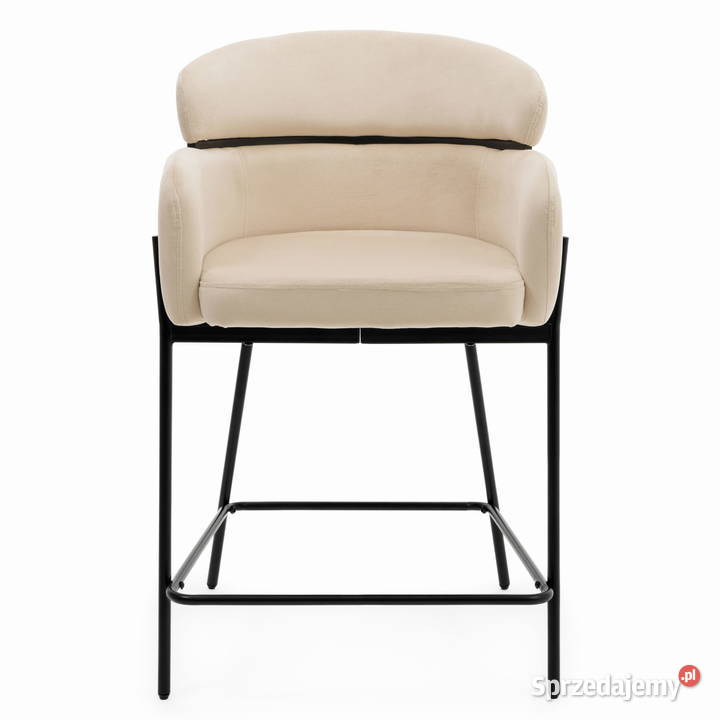 Hoker Tapicerowany Bolzano Jasnobeżowy Wysyłka