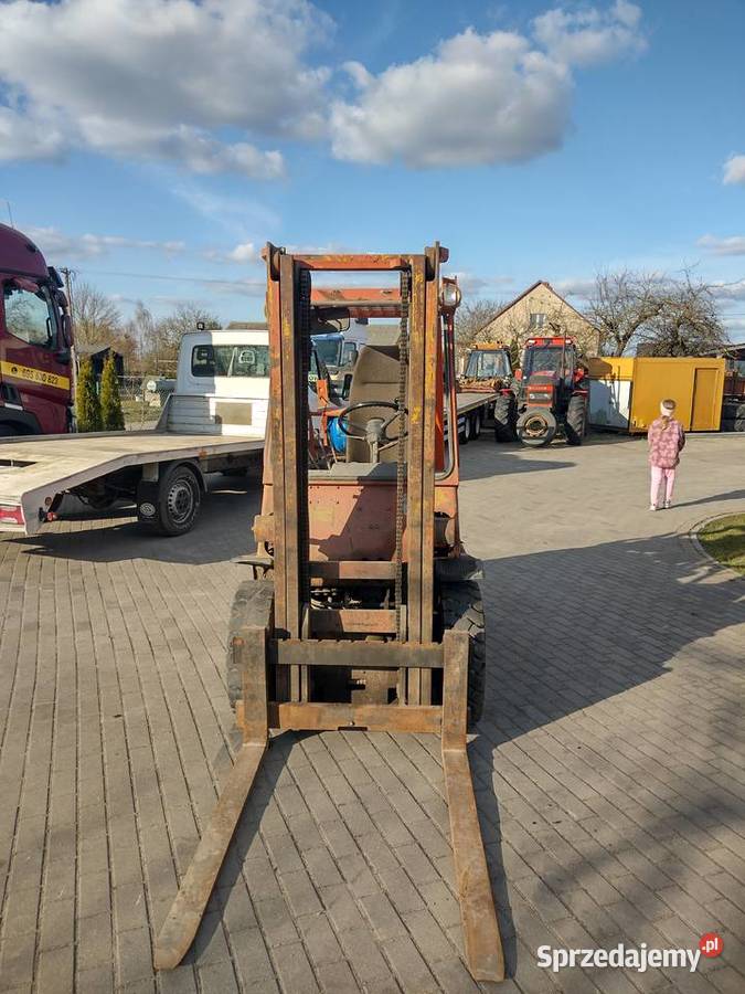 Wózek widłowy Toyota widłak udźwig 2500