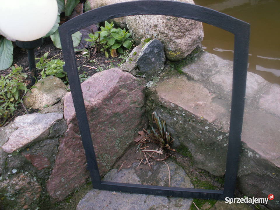 Stare okno lustro dekoracja wnętrz altana Ełk