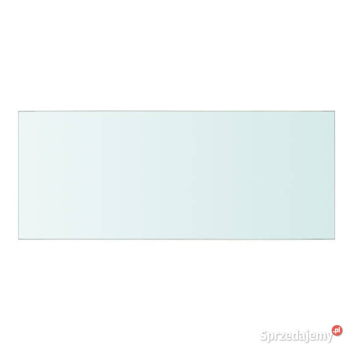 Półki 2 panel z bezbarwnego szkła 50 x 20 mazowieckie Warszawa