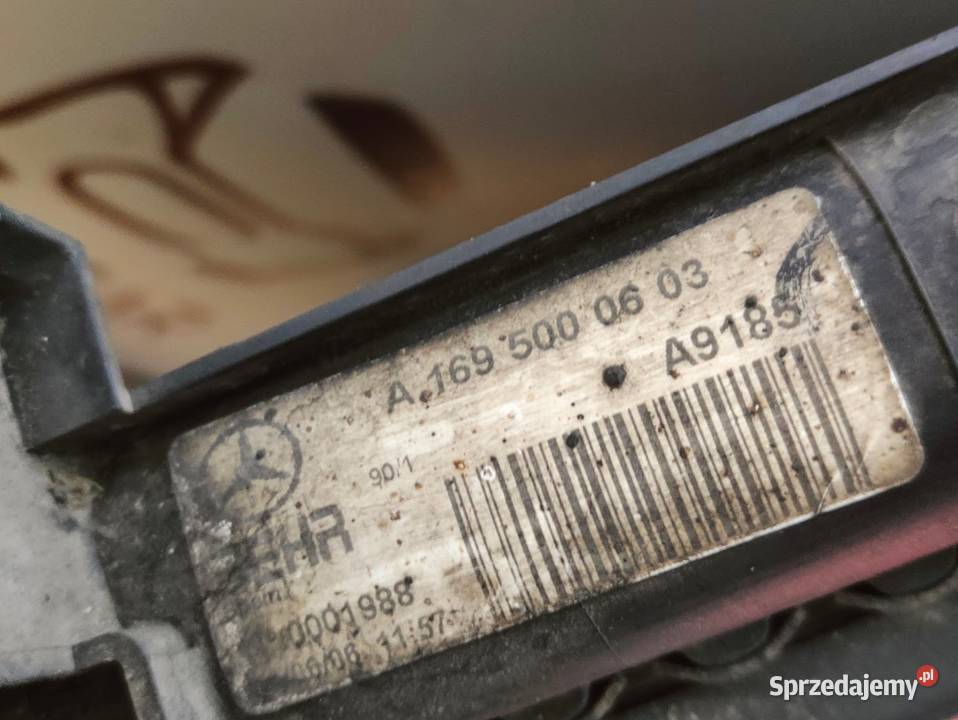 Wentylator Chłodnicy Chłodnica Wody Mercedess