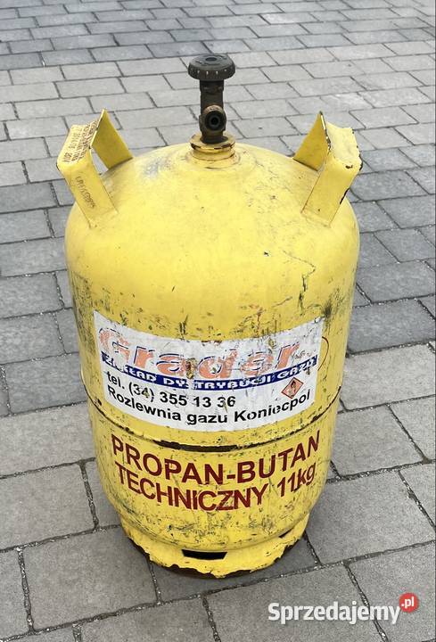 Butla na gaz pusta 11 Lutomia Górna