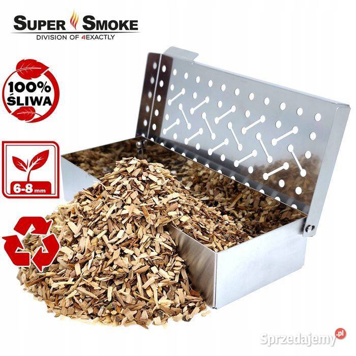 Zrębki Wędzarnicze Super Smoke ŚLIWA KL08 68mm Białystok