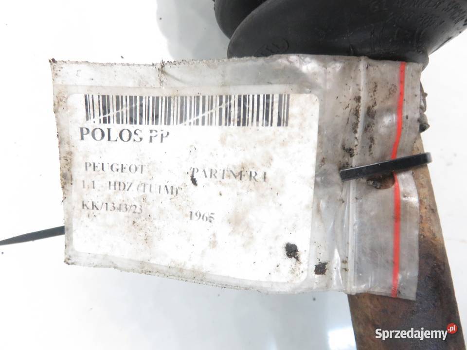 PÓŁOŚ PRAWA PRZEDNIA PEUGEOT PARTNER I 11 B