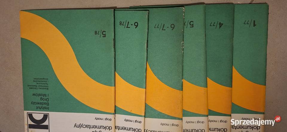 Unikatowy Komplet 6x Dokumentacja IBDiM 197778 wielkopolskie Ostrów Wielkopolski