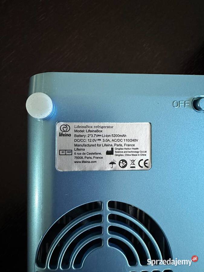 Przenośna lodówka LifeinaBox na leki minilodówka Gliwice