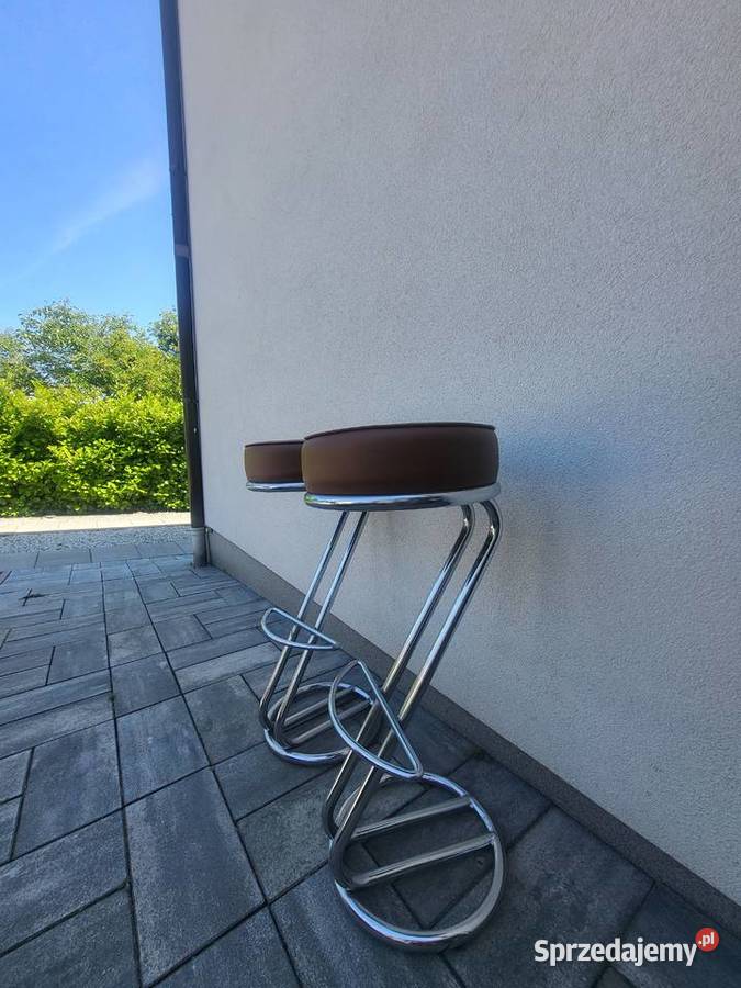 Dwa krzesła barowe hokery Rybnik