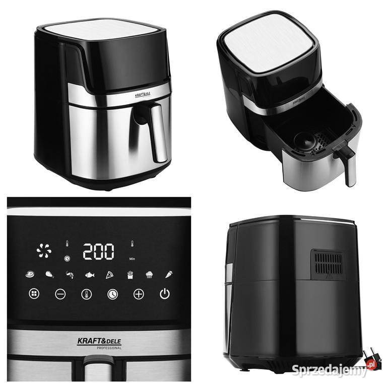 AIRFRYER FRYTKOWNICA BEZTŁUSZCZOWA 8L 1850W Ostrołęka