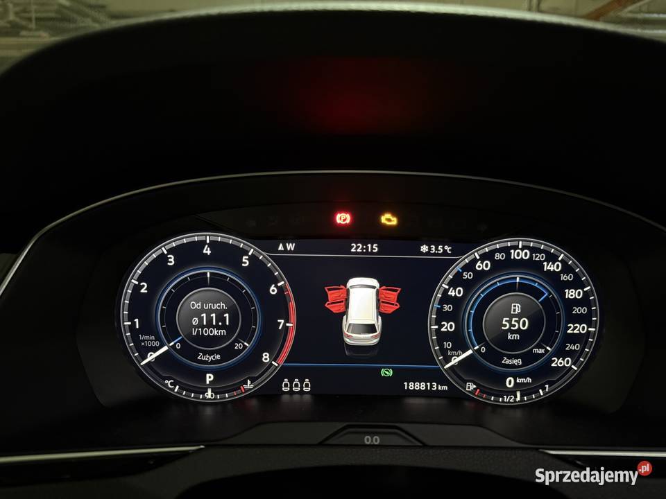 VW Passat B8 kombi 2017 benzyna 18 automat Warszawa