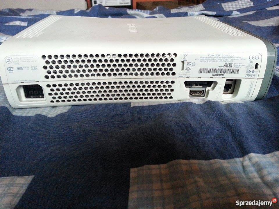 Konsola XBOX 360 Uszkodzony napęd Czarne