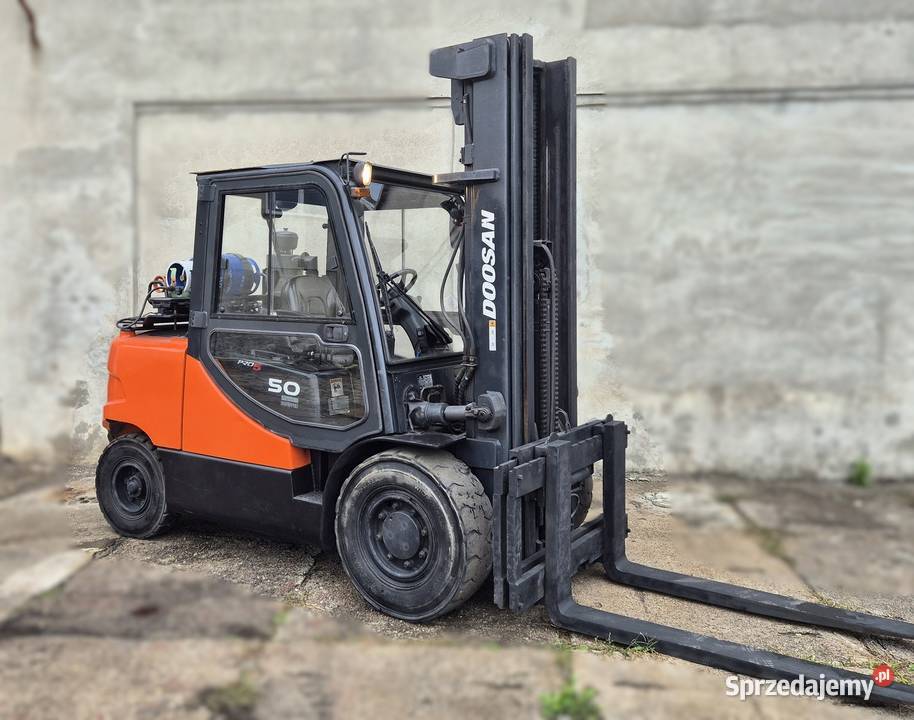 Wózek widłowy Doosan 5000 2015r TRIPLEX 605 Rybnik