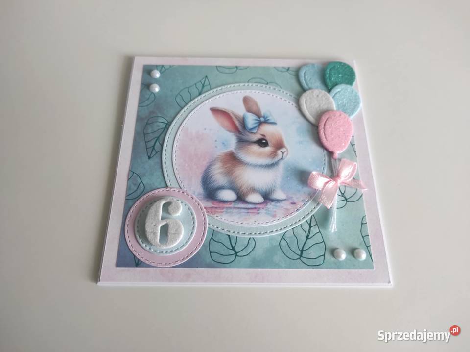 Kartka okolicznościowa ręcznie robiona na Łódź