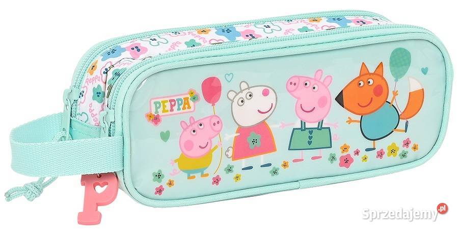 Piórnik 2 Przegrody Świnka Peppa Pig Saszetka Mogilany