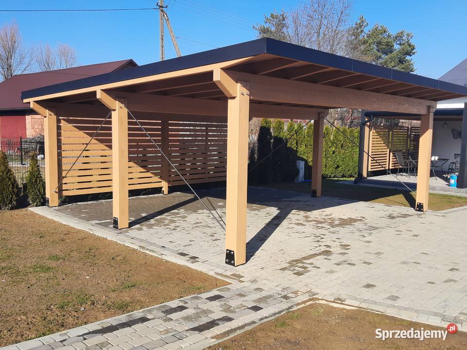 Wiata garażowa Florencja 7M Łącko