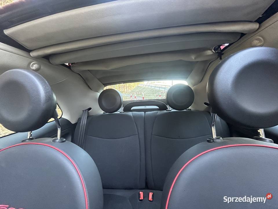 Fiat 500C Cabrio 2015 12 114 000 szary gotowy do Nowa Sól sprzedam