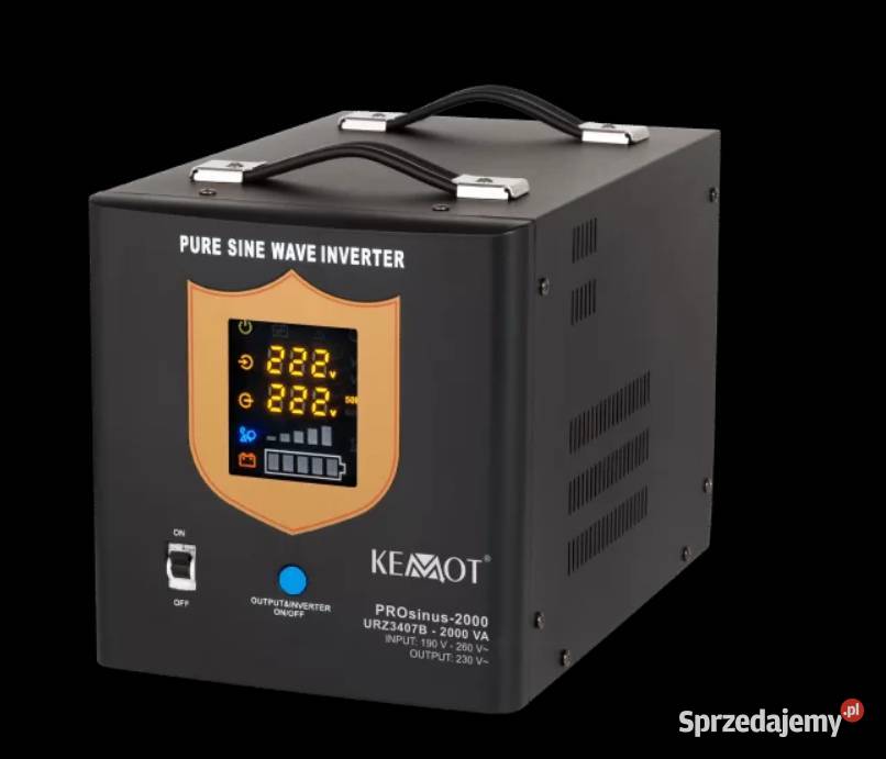 Nowy Zasilacz awaryjny KEMOT PROsinus2000 12V Siedlce