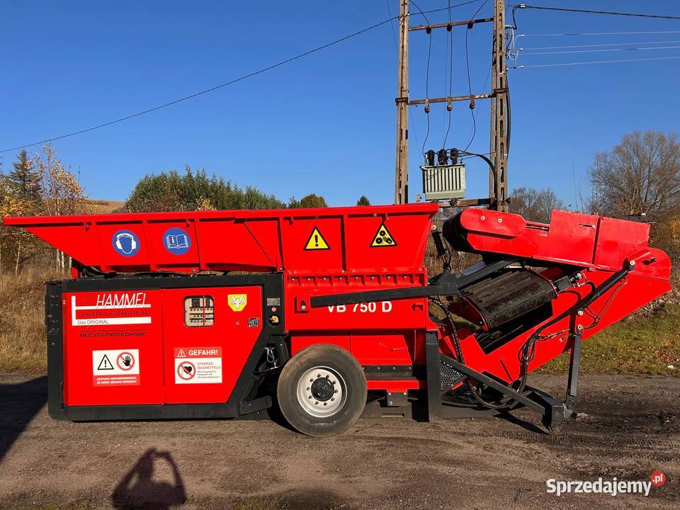 Hammel VB 750 Rozdrabniacz niszczarka rębak Mirachowo